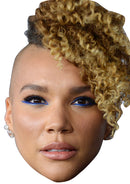 Emmy Raver-Lampman - Umbrella Academy Celebrity Face Mask Fancy Dress Cardboard Costume Mask