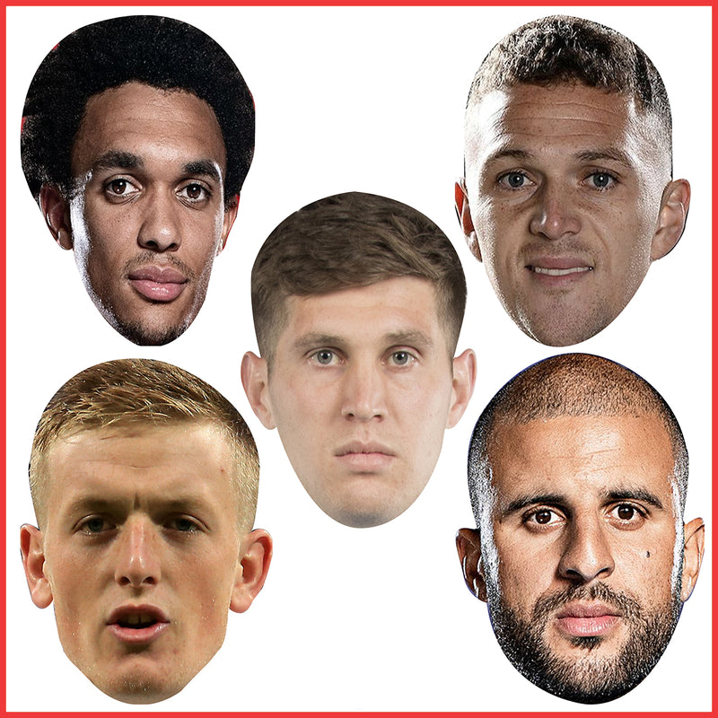 England Euros 2024 Party Mask Pack 3