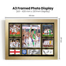 England Ladies Football Teams Framed Autographed Print - Limited Edition Autograph Fan Gift – Collectible Memorabilia Merchandise