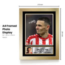 Enzo Le Fee Signed Framed Photo – Sunderland A.F.C. Memorabilia – Football Gift for Fans & Sports Enthusiasts