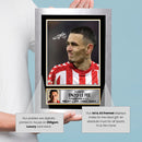 Enzo Le Fee Signed Framed Photo – Sunderland A.F.C. Memorabilia – Football Gift for Fans & Sports Enthusiasts