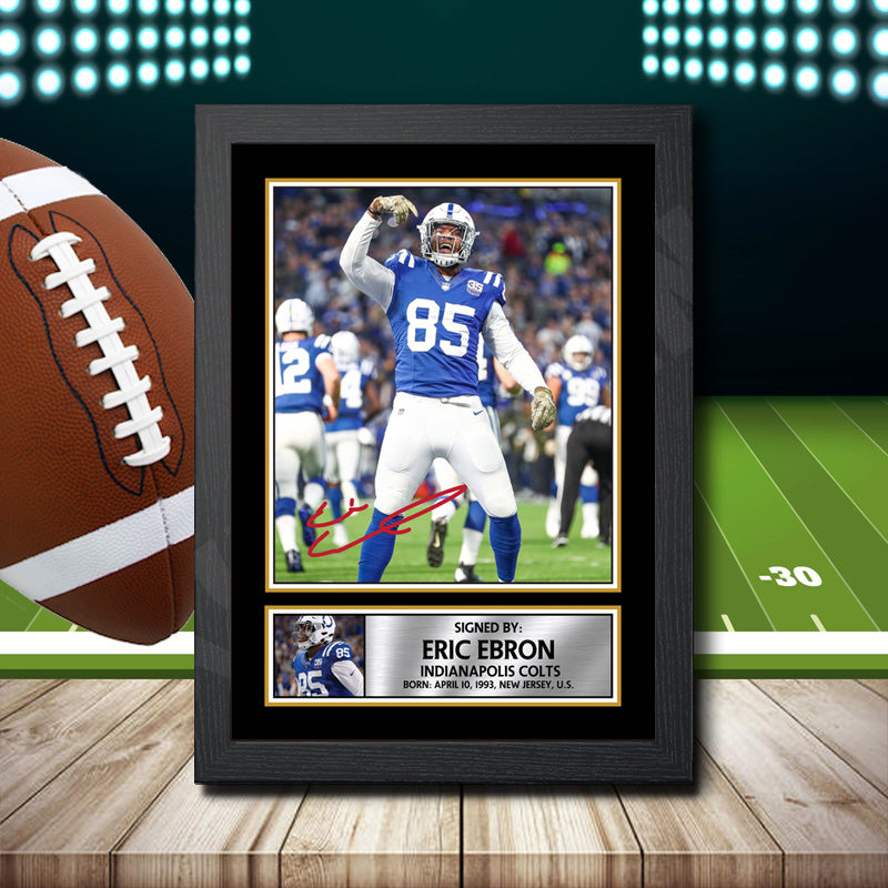 Eric Ebron 2 – Printed Signature NFL Star Print – Eric Ebron 2