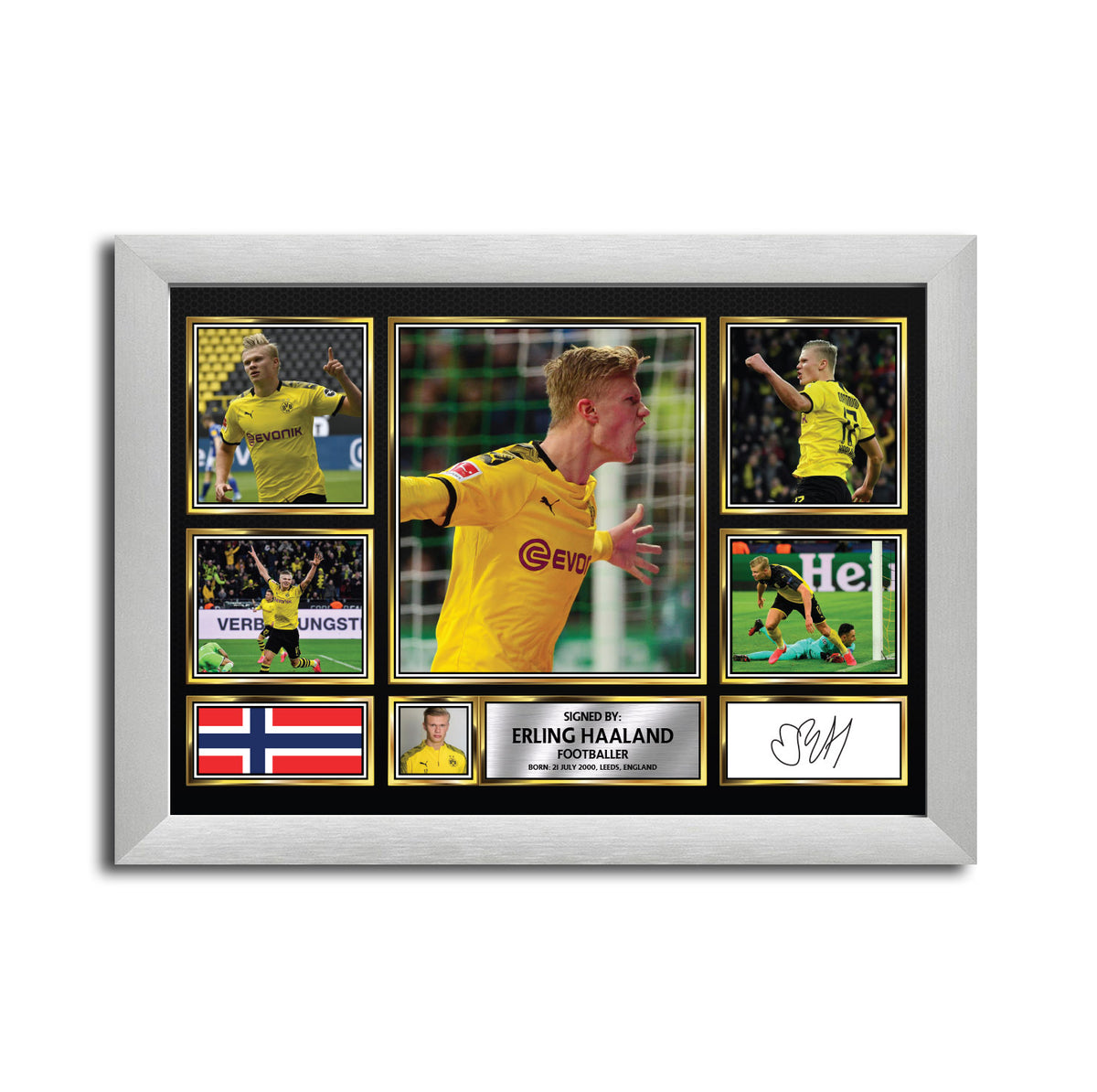 Erling Haaland Football Gift MC1684 Printed Signature Star Poster Print Wall Art Gift – Erling Haaland Football Gift MC1684 Printed Signature Star Poster Print Wall