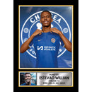 Estevao Willian Signed Poster Print – Chelsea F.C. Tribute Wall Art with Signature Panel – Rising Star Football Memorabilia for Fans & Collectors
