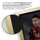 Evanilson Signed Football Memorabilia – Framed Autograph Display with AFC Bournemouth & Brazil Tribute – Collector’s Gift for Fans