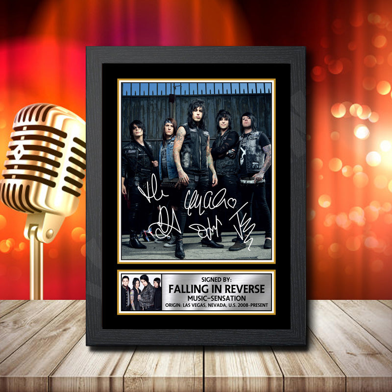 Falling In 1 – Printed Signature Music Star Print – Falling In 1