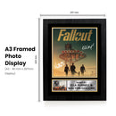 Fallout TV Series Printed Autograph Poster – Ella Purnell & Walton Goggins Wall Art – Post-Apocalyptic Sci-Fi Show Memorabilia Print