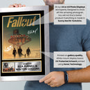 Fallout TV Series Printed Autograph Poster – Ella Purnell & Walton Goggins Wall Art – Post-Apocalyptic Sci-Fi Show Memorabilia Print