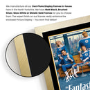 Fantastic Four First Steps Printed Autograph Poster – Pedro Pascal & Vanessa Kirby Marvel Superhero Movie Wall Art – Fantastic 4 Film Memorabilia Print