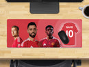 Personalised Man United Extra Large Mouse Mat (800mm x 300mm) - FERNANDES, DIALLO, DE LIGT