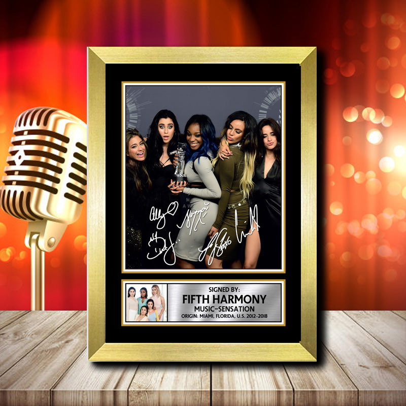 Fifth Harmony 1 – Printed Signature Music Star Print – Fifth Harmony 1