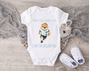 Personalized First World Cup Argentina Baby Grow – Custom Name Football Baby Bodysuit – Come On Argentina Bird Design – Baby Shower Gift for Football Fans – Argentina Supporter Infant Romper
