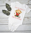 Personalized First World Cup Portugal Baby Grow – Custom Name Portugal Football Baby Bodysuit – Come On Portugal Lion Design – Football Fan Baby Romper – World Cup Baby Gift for Boys & Girls