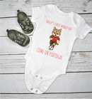Personalized First World Cup Portugal Baby Grow – Custom Name Portugal Football Baby Bodysuit – Come On Portugal Wolf Design – Football Fan Baby Romper – World Cup Baby Gift for Boys & Girls
