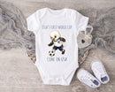 Personalized First World Cup USA Baby Grow – Custom Name USA Football Baby Bodysuit – Come On USA Eagle Design – American Soccer Fan Baby Romper – Newborn Football Gift