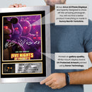 Five Nights at Freddy’s Printed Autograph Poster – Matthew Lillard, Josh Hutcherson & Elizabeth Lail Horror Movie Wall Art – FNAF Film Memorabilia Poster Print