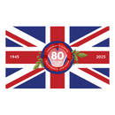 VE Day 80th Anniversary Flag Design 2 (3 Sizes) - Special Edition