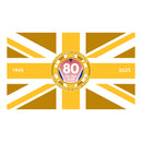 VE Day 80th Anniversary Flag Design 4 (3 Sizes) - Special Edition