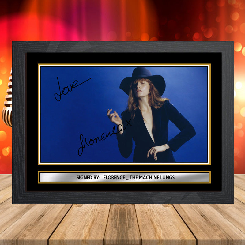 Florence The Machine Lungs 2 – Printed Signature Music-Landscape Star Print – Florence The Machine Lungs 2