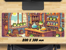Extra Large Gaming Mouse Mat (800mm x 300mm) - Frog Wizard