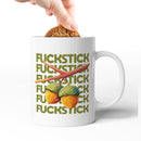 Rude Swear Word Printed Mug Design - F*CKSTICK (3 Colours)