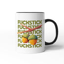 Rude Swear Word Printed Mug Design - F*CKSTICK (3 Colours)