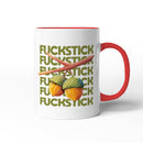 Rude Swear Word Printed Mug Design - F*CKSTICK (3 Colours)