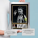 Fabian Schär Signed Autograph Poster Print – Newcastle United Football Memorabilia