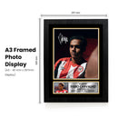 Fabio Carvalho Brentford F.C. Poster Print – Signed Autograph Style Football Wall Art   – Framed or Unframed – Gift for Fans