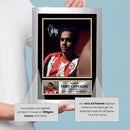 Fabio Carvalho Brentford F.C. Poster Print – Signed Autograph Style Football Wall Art   – Framed or Unframed – Gift for Fans
