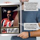 Fabio Carvalho Brentford F.C. Poster Print – Signed Autograph Style Football Wall Art   – Framed or Unframed – Gift for Fans