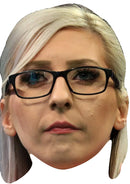 Fallon Sherrock - Darts Face Mask Fancy Dress Cardboard Costume Mask