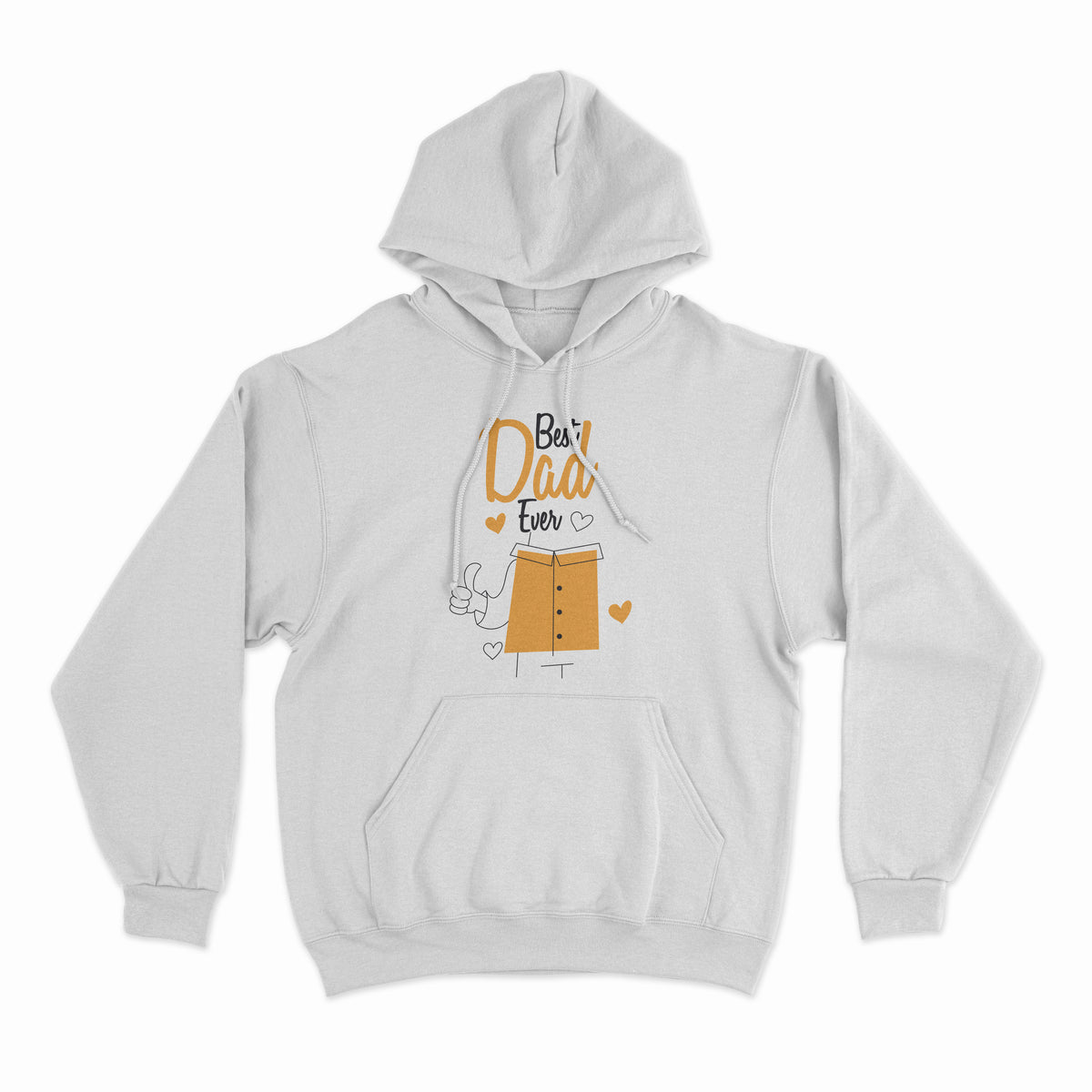 Father's Day Hoodie 34 - Holiday Gift Hoody – White Hoodie