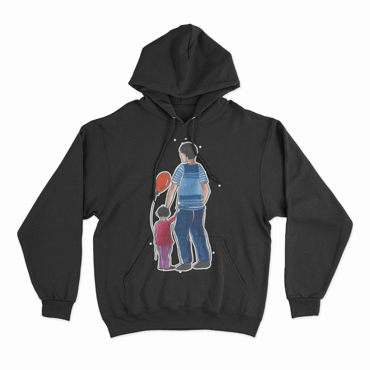 Father's Day Hoodie 4 - Holiday Gift Hoody – Black Hoodie