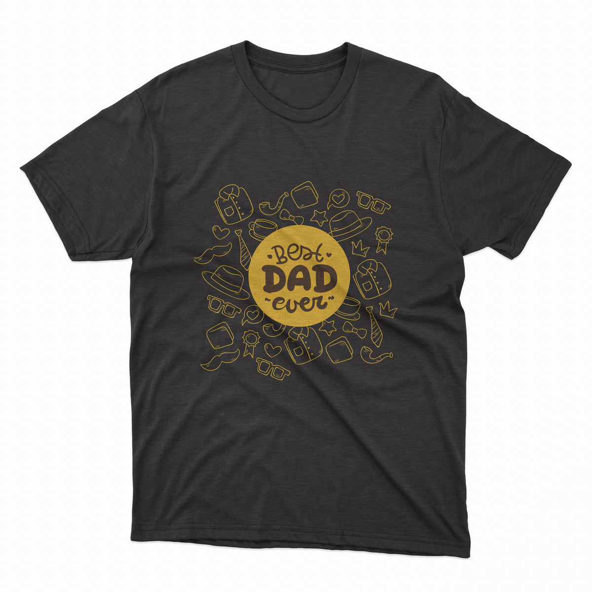 Father's Day T-Shirt 22- Holiday Gift Tee – Black Tee