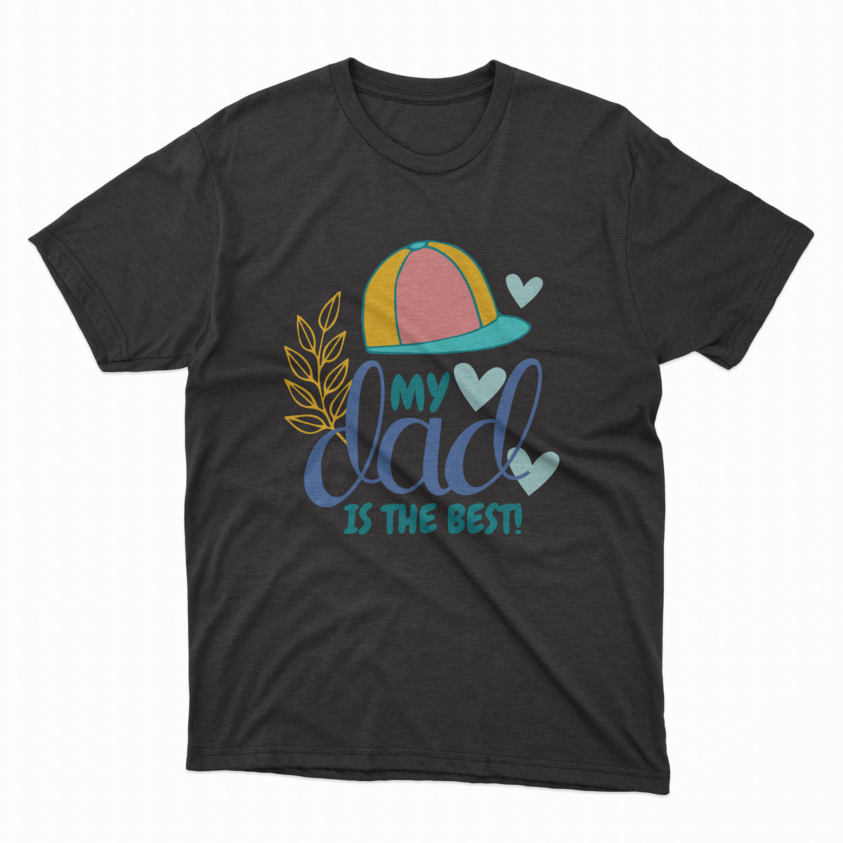 Father's Day T-Shirt 25- Holiday Gift Tee – Black Tee