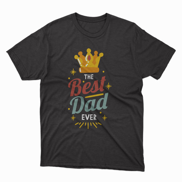 Father's Day T-Shirt 40 - Holiday Gift Tee – Black Tee