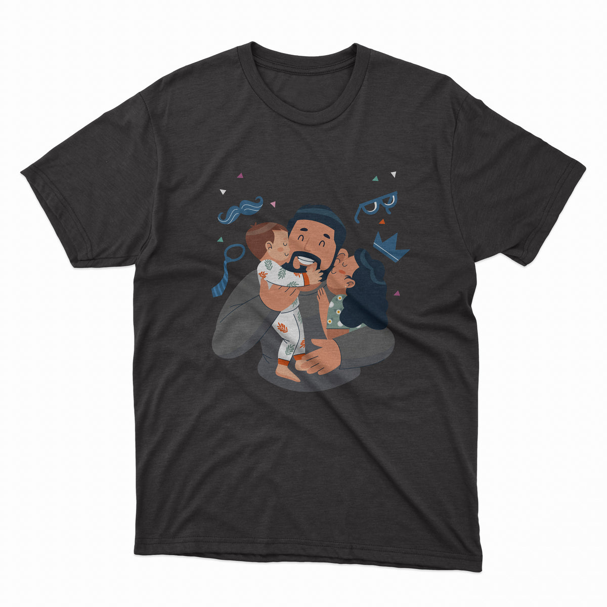 Father's Day T-Shirt 43 - Holiday Gift Tee – Black Tee