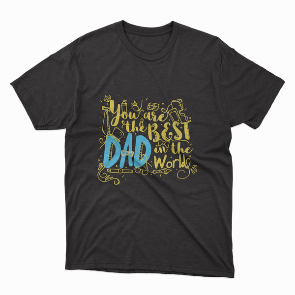 Father's Day T-Shirt 9 - Holiday Gift Tee – Black Tee