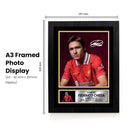 Federico Chiesa Liverpool F.C. Poster Print – Signed Autograph Style Football Wall Art   – Framed or Unframed – Gift for Fans