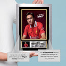 Federico Chiesa Liverpool F.C. Poster Print – Signed Autograph Style Football Wall Art   – Framed or Unframed – Gift for Fans