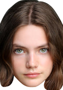 Florence Hunt Celebrity Face Mask Fancy Dress Cardboard Costume Mask