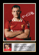 Florian Wirtz Signed Poster Print – Liverpool FC Memorabilia – Gift for Football Fans & Sports Collectors