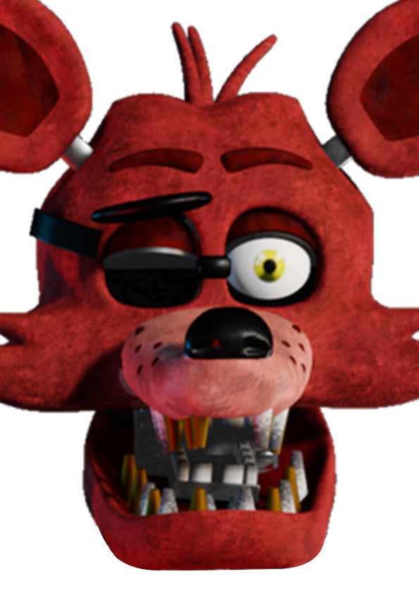 Foxy Five Nights at Freddy's Movie Gaming Cardboard Celebrity Party Face Mask