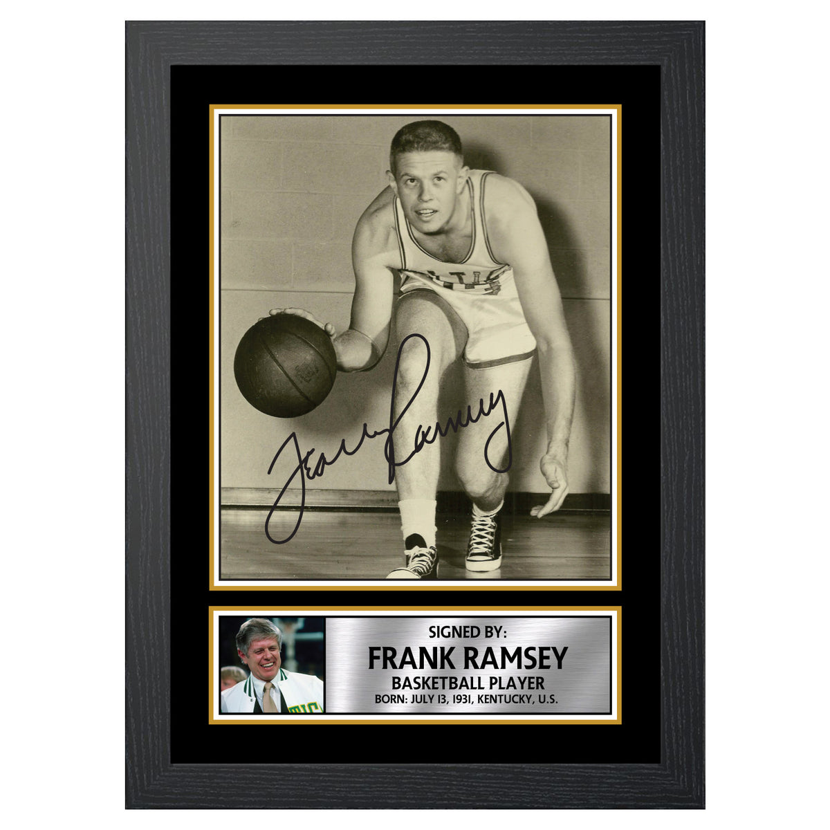Frank Ramsey 2 Basketball Player Printed Signature Poster Print Gift