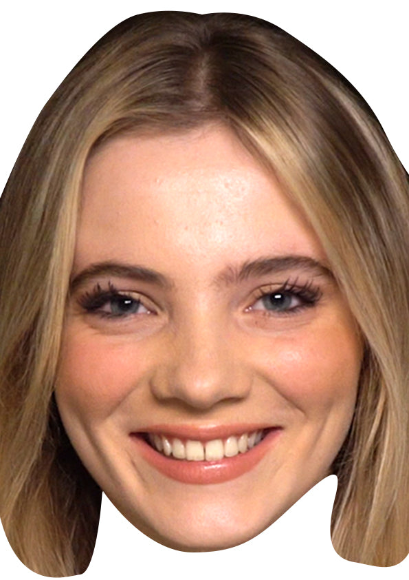 Freya Allan - Witcher Celebrity Face Mask Fancy Dress Cardboard Costume Mask