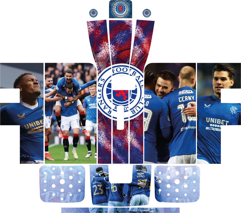 Perfect Draft Maxi Skin - Glasgow Rangers 2 - Sticker - Vinyl Sticker