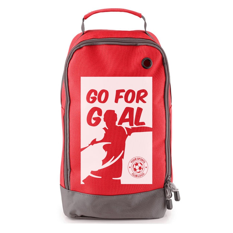 Football Boot Bags for Kids – Go For Goals - Durable Personalized Sports Bag with Custom Logo