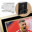 Granit Xhaka Printed Autograph Poster – Sunderland & Switzerland Football Star Wall Art – Soccer Player Memorabilia Poster Print