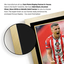 Granit Xhaka Printed Autograph Poster – Sunderland & Switzerland Football Star Wall Art – Soccer Player Memorabilia Poster Print